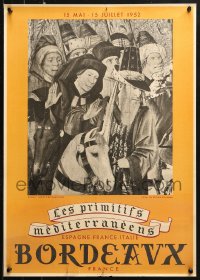 1c231 LES PRIMITIFS MEDITERRANEENS 18x26 French museum/art exhibition 1952 Victor Pierre Huguet!