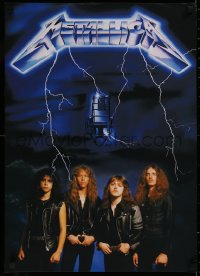 1c022 METALLICA 20x28 music poster 1984 cool image of the band, Ride the Lightning!