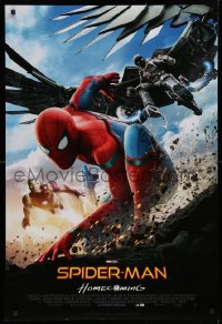 1c902 SPIDER-MAN: HOMECOMING int'l advance DS 1sh 2017 Holland, wild, completely different image!