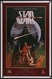 1c920 STAR WARS 1sh 2008 George Lucas, Celebration Japan, art by Ralph McQuarrie & Larry Noble!