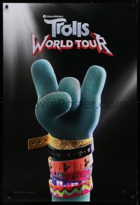 1c959 TROLLS WORLD TOUR advance DS 1sh 2020 Anna Kendrick, Sam Rockwell, cool CGI image!