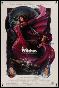 1c984 WITCHES 1sh 1990 Nicolas Roeg, Jim Henson, Anjelica Huston, Winters fantasy art!