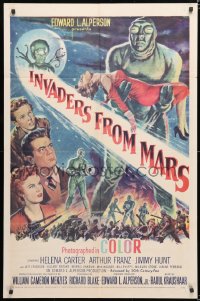 1f122 INVADERS FROM MARS 1sh 1953 hordes of green monsters from outer space, rare first release!