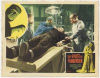 1f229 GHOST OF FRANKENSTEIN LC #2 R1948 Hardwicke & Lugosi by monster Lon Chaney Jr. on lab table!