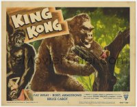 1f254 KING KONG LC #7 R1956 best special effects image of the giant ape by Fay Wray in tree!