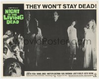 1f269 NIGHT OF THE LIVING DEAD LC #7 1968 George Romero classic, best close up of undead zombies!