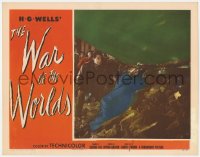 1f292 WAR OF THE WORLDS LC #2 1953 Gene Barry tries to find a way into the alien ship, classic!
