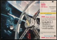 1f022 2001: A SPACE ODYSSEY Cinerama Italian promo brochure 1968 cool mail-in contest, ultra rare!