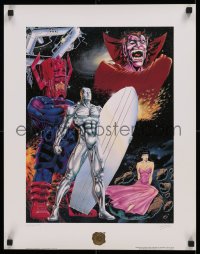 1g030 SILVER SURFER signed #425/2500 limited edition 17x23 Canadian art print 1990 by Ron Lim!