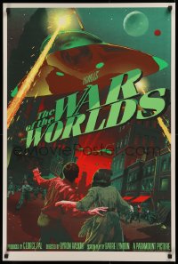 1g036 WAR OF THE WORLDS #139/150 limited edition GITD Variant 24x36 art print 2015 Stan & Vince art!