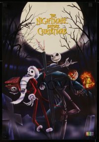 1g008 NIGHTMARE BEFORE CHRISTMAS set of 3 15x21 Chilean commercial posters 1990s Tim Burton, Disney!
