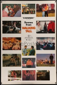 1h104 WALKING TALL 40x60 1973 cool images of Joe Don Baker as Buford Pusser, classic!