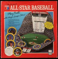 1h337 ALL-STAR BASEBALL board game 1989 MLB, Cadaco, play ball With Major League stars!