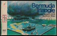 1h345 BERMUDA TRIANGLE board game 1975 Milton Bradley, sinister mystery cloud swallows ships!