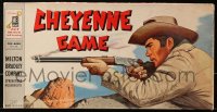 1h356 CHEYENNE board game 1958 great cover art of Clint Walker aiming his rifle!