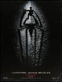 1h116 AMAZING SPIDER-MAN teaser DS French 1p 2012 cool image of Andrew Garfield with spider shadow!