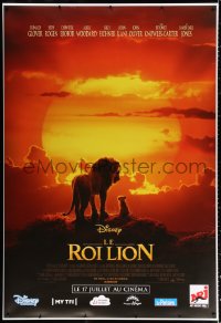 1h109 LION KING group of 7 DS French 1ps 2019 Walt Disney live action/CGI, many characters!