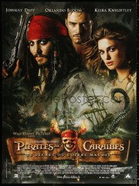 1h137 PIRATES OF THE CARIBBEAN: DEAD MAN'S CHEST DS French 1p 2006 Johnny Depp, Knightley, Bloom!