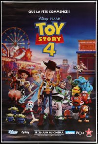 1h152 TOY STORY 4 advance DS French 1p 2019 Walt Disney, Pixar, Woody, Lightyear & cast!