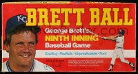 1h369 GEORGE BRETT board game 1981 Brett Ball, the Ninth Inning sports baseball game!