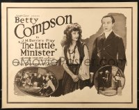1h227 LITTLE MINISTER 1/2sh 1921 pretty gypsy Betty Compson in a story by J.M. Barrie, ultra-rare!
