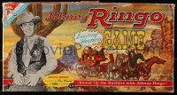 1h380 JOHNNY RINGO board game 1960 grerat cowboy western art featuring Don Durant in title role!