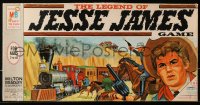 1h383 LEGEND OF JESSE JAMES board game 1966 Allen Case, Christopher Jones in title role!