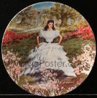 1h318 GONE WITH THE WIND collector plate 1978 Knowles, art of Scarlett O'Hara by Raymond Kursar!