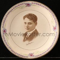 1h305 J. WARREN KERRIGAN Star Players collector plate 1920s great portrait of the silent actor!