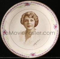 1h306 KATHLYN WILLIAMS Star Players collector plate 1920s great portrait of the silent actress!
