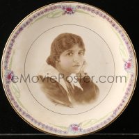 1h310 MARGUERITE SNOW Star Players collector plate 1920s great portrait of the silent star!