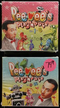 1h261 PEE-WEE'S PLAYHOUSE 2 VHX box sets 1987 Paul Rubens in the title role, both still sealed!