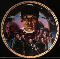 1h330 STAR TREK Hamilton collector plate set 1994-1996 Paramount, Kirk, Spock, top cast!