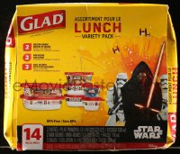 1h256 FORCE AWAKENS 7 Glad lunch containerss 2015 Star Wars: Episode VII, store your food in style!