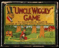 1h266 UNCLE WIGGILY incomplete game 1916 be the 1st to get to possum's office, early Milton Bradley!