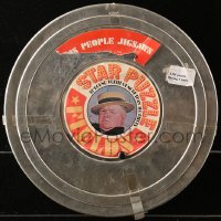 1h272 W.C. FIELDS Star Puzzle 1969 great close-up image, with 16mm film canister container!