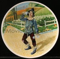 1h326 WIZARD OF OZ collector plate 1977 Knowles, art of the Scarecrow by James Auckland!