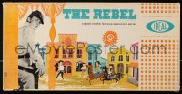 1h399 REBEL board game 1961 Nick Adams, based on the famous television series!