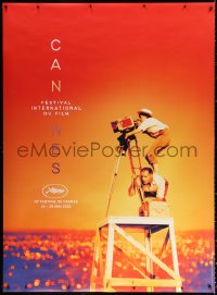 1h037 CANNES FILM FESTIVAL 2019 DS 46x62 French film festival poster 2019 Agnes Varda filming!