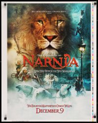 1h174 CHRONICLES OF NARNIA printer's test 23x29 special poster 2005 C.S. Lewis, Henley & Swinton!
