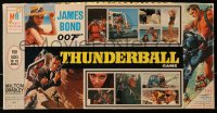 1h414 THUNDERBALL board game 1965 Sean Connery as James Bond, cool images from the movie!
