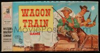 1h417 WAGON TRAIN board game 1960 make your way out West with Ward Bond & Robert Horton!