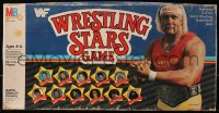 1h419 WRESTLING STARS board game 1985 World Wrestling Federation, Hulk Hogan and many more!