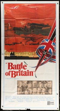 1j245 BATTLE OF BRITAIN 3sh 1969 all-star cast in historical World War II battle!