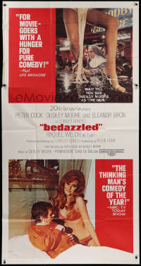 1j249 BEDAZZLED 3sh 1968 classic fantasy, Dudley Moore as nun & with sexy Raquel Welch as Lust!