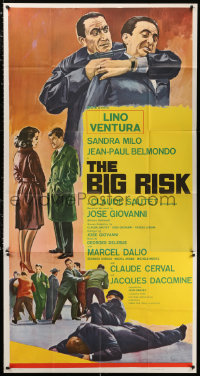 1j255 BIG RISK 3sh 1963 Classe tous risques, Lino Ventura, Jean-Paul Belmondo, the big crime!