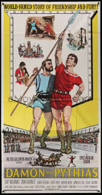 1j284 DAMON & PYTHIAS 3sh 1962 Il Tiranno di Siracusa, world-famed story of friendship and fury!