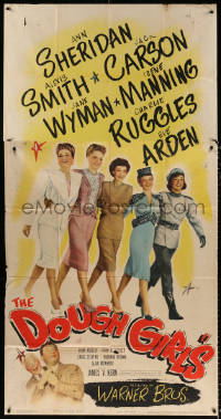 1j293 DOUGHGIRLS 3sh 1944 sexy Ann Sheridan, Alexis Smith & Jane Wyman at home during WWII!