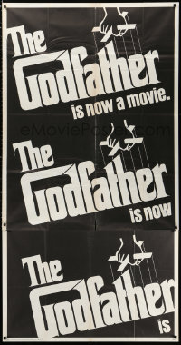 1j316 GODFATHER 3sh 1972 Francis Ford Coppola crime classic, great art by S. Neil Fujita!