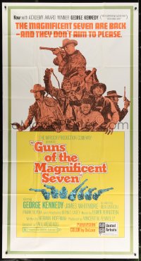 1j322 GUNS OF THE MAGNIFICENT SEVEN 3sh 1969 they're back and they don't aim to please!